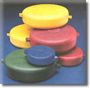 Candados de colores para válvulas de paso