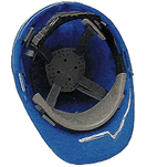 Casco con suspensi&oacute;n de 4 puntos