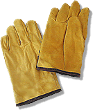 Guante de piel oscaria