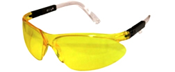 Lentes de seguridad de mica amarilla