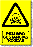 Peligro: Sustancias tóxicas