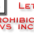 Prohibición y contra incendios