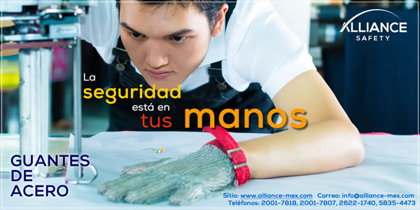 Guantes de acero - seguridad industrial Alliance Safety